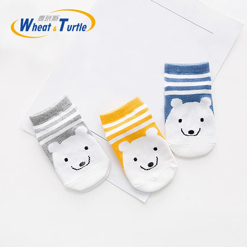 5 Pcs/Lot Mother Kids Children's Clothing Socks Cotton Unisex Animal Pattrern All Season Suitable  For Baby Children 