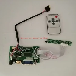 New Monitor Kit B156XW02 V0 V.0 / V1 V.1 / V2 V.2 HDMI+VGA+2AV Controller Driver Board 1366X768 40Pins LVDS LCD LED Screen Panel