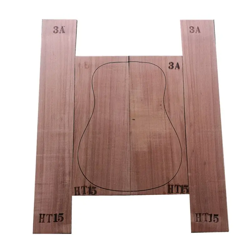 Africa imported 3A grade black walnut ebony guitar full veneer back side guitar production material Shandong Hongyin