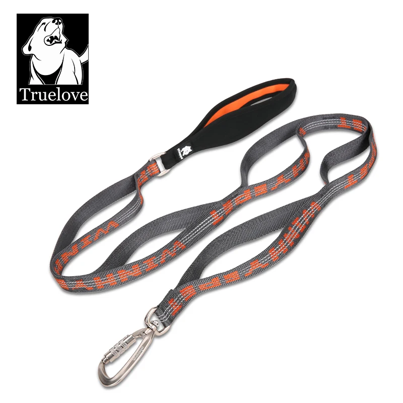 

TRUELOVE Pet Leash Carabiner Traction Rope 3M Reflective Pull-resistant Nylon Webbing Big and Ferocious Dog Dedicated out YL1832