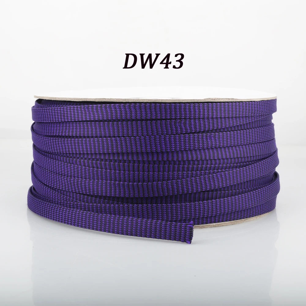 New Audiocrast 16MM Nylon Mesh Braided Sleeving For DIY Power Cord Cable Sleeves Tube Sleeves