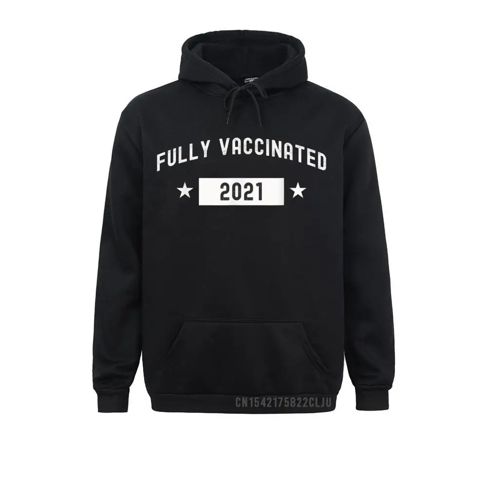 

Fully Vaccinated 2021 Funny Cute Pro Vaccine Warm Plain Long Sleeve Simple Style Men Sweatshirts Women's Hoodies Clothes Winter
