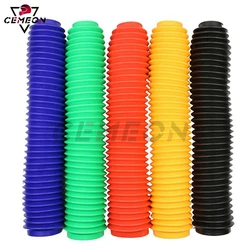 Rubber Motocross Front Fork Dust Cover Shock Absorber Gaiter Gaitors Boots 2X 360MM Universal Variety Models
