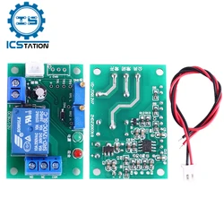 DC 12V Overvoltage Undervoltage Protection Module Voltage Comparator Battery Charge Discharge Controller 0-15V Tester Relay