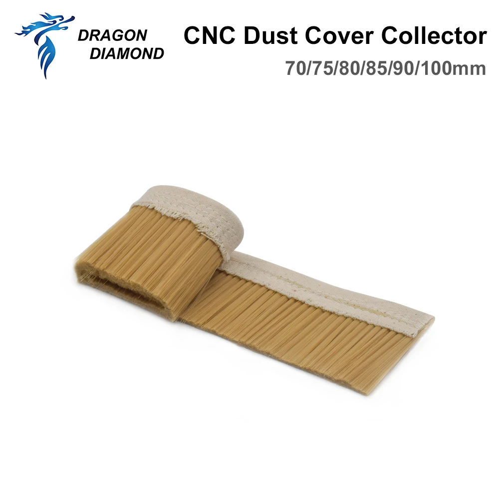 CNC Dust Cover, Brush, Free Fall Engraving Machine, 70/75/80/85/90/100mm Dust Collector For CNC Spindle Milling Machine