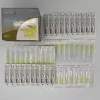 30G 4mm/13mm/25mm aguja pequeña indolora belleza Facial coreana jeringas ultrafinas agujas herramientas para párpados