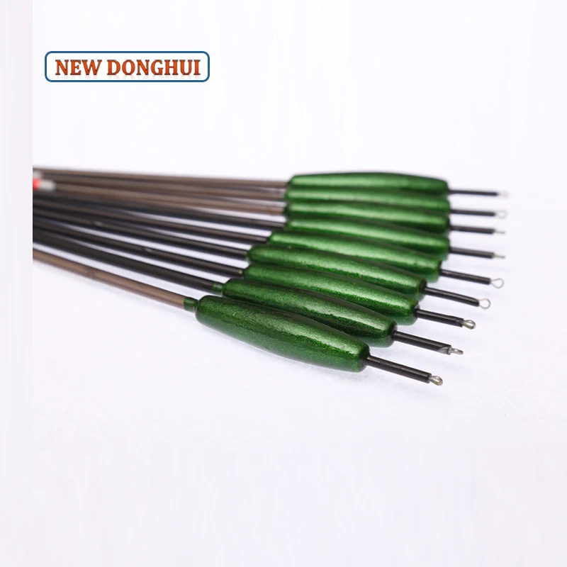 Newdonghui 10pcs/lot Fishing Floats Bobber Floats 22CM Fluctuator Buoyancy 3G Long Tail 23202