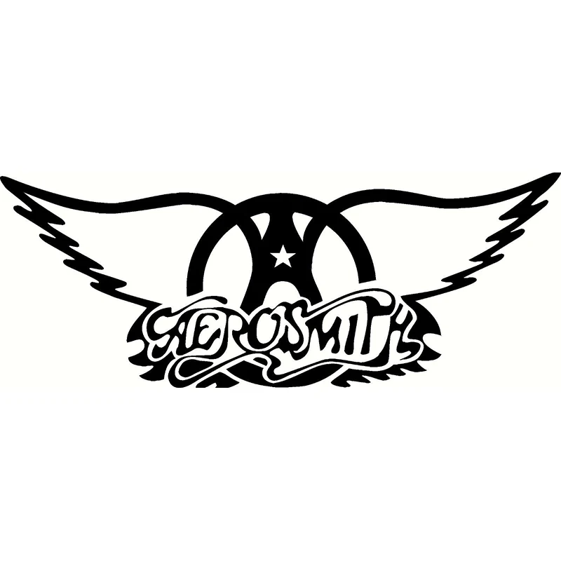 

For Aerosmith Vinyl Decal Window Or Bumper Sticker Rock Roll Classic Band Fashion Personalit Car Stickers