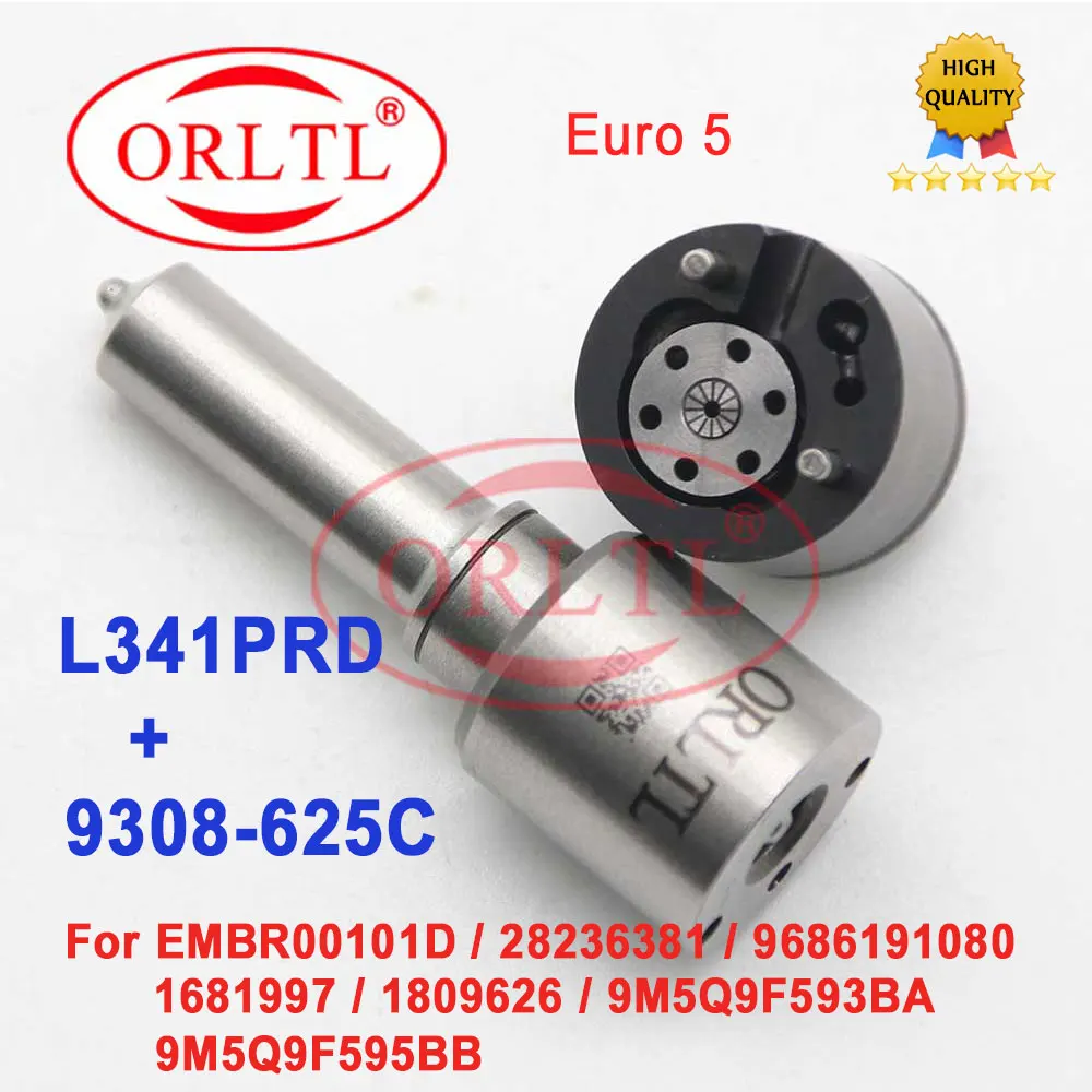 7135-581 Injector Kit Nozzle L341PRD Valve 9308-625C For EMBR00101D 28236381 9686191080 96 861 910 80 for Ssangyong  FIAT