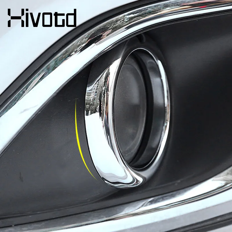 Auto Front Rear Fog Lights Cover Trim Exterior Modificat Decoration Car Accessories Styling For Mitsubishi Outlander 3 2022-2016