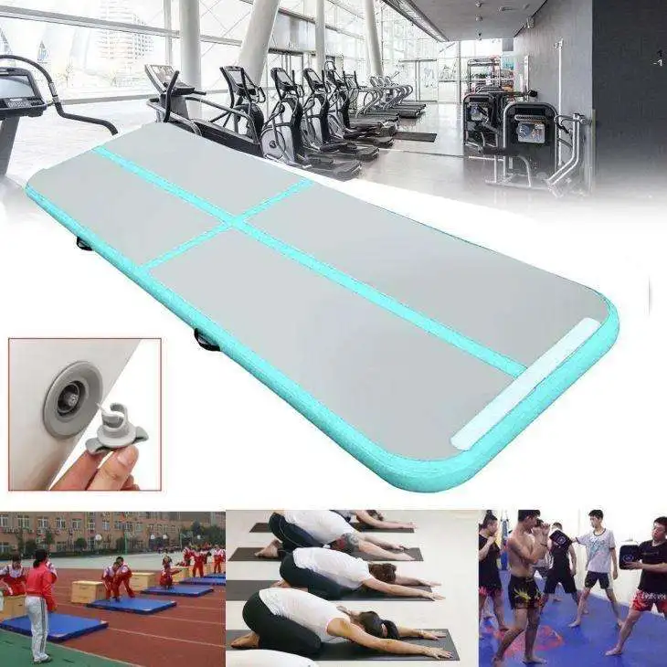 4*1*0,1 m Gymnastik Matte Aufblasbare Tumble Track Aufblasbare Air Track Für Sport Training