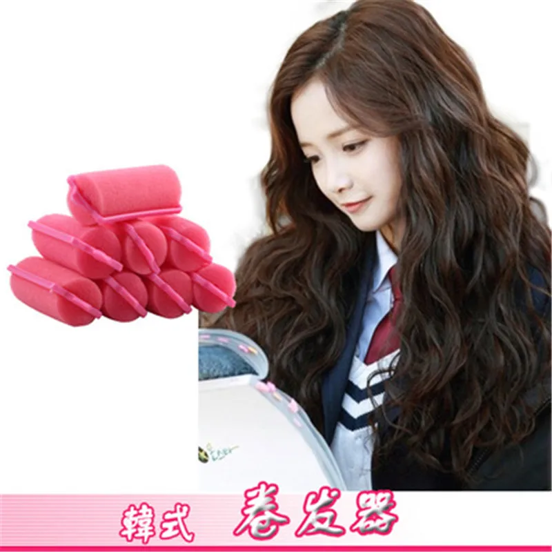 Curler-clips-Tool Self Grip Sponge Hair Rollers Home Salon DIY Hair Styling Tools Hairdressing Hair Curlers