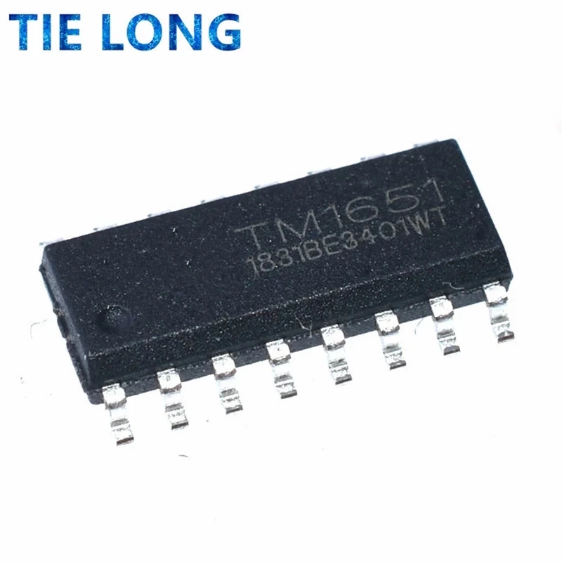 10pcs TM1650 SOP-16 LED 1650 TM1812 TM1651 TM1616 TM1652 TM2291 TM512-AL1 TM512ADH drive control new original