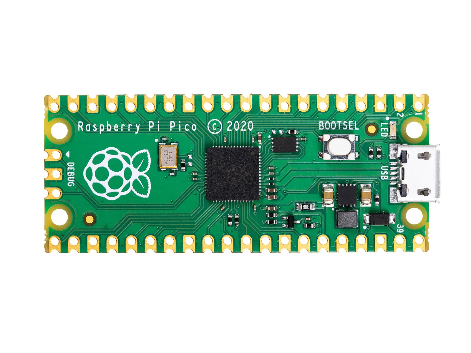 

Raspberry Pi Pico, крошечная, быстрая и универсальная плата микроконтроллера с гибкими цифровыми интерфейсами