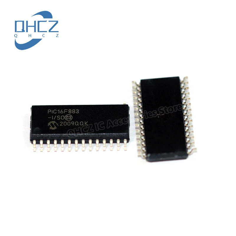 

10pcs PIC16F883-I/SO PIC16F883 16F883 SOIC-28 New and Original Integrated circuit IC chip Microcontroller Chip MCU In Stock