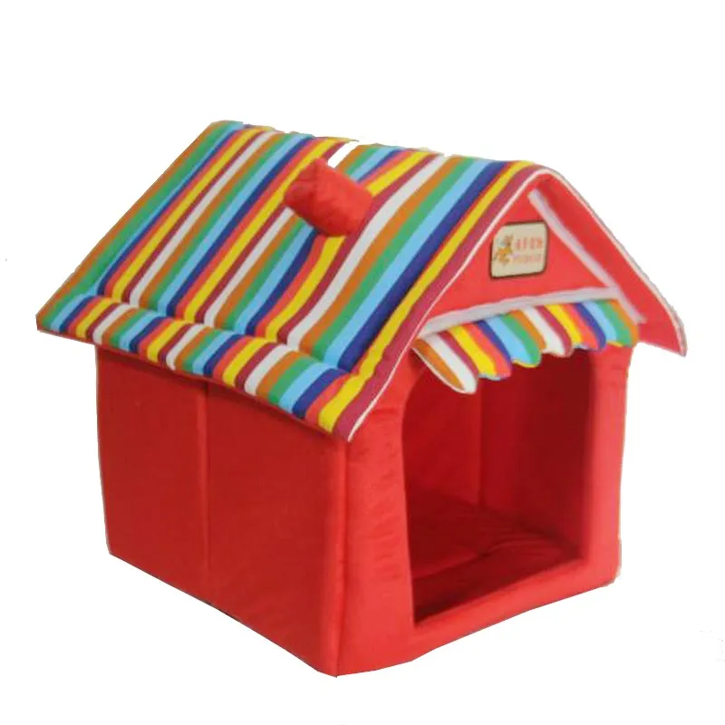 

Large Foldable Deep Sleep Pet Cat House Indoor Winter Warm Cozy Kennel Tent Chihuahua Cat Nest Cushion Removable Pet Products