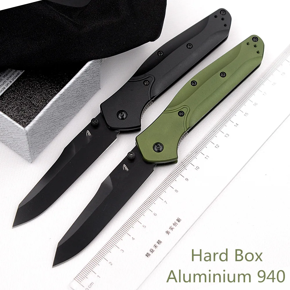 JUFULE Best Foam 940BK / 940 Manual Open Aluminum handle Mark S30V camping hunting Pocket outdoor EDC Tool Utility folding knife