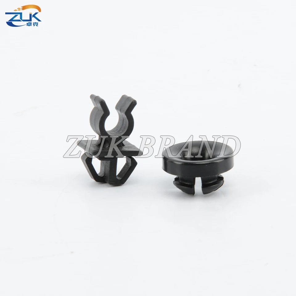 ZUK 2PCS Universal Car Engine Hood Stay Clips and Grommet For HONDA CIVIC ACCORD CRV FIT CITY Bonnet Support Fastener Washer