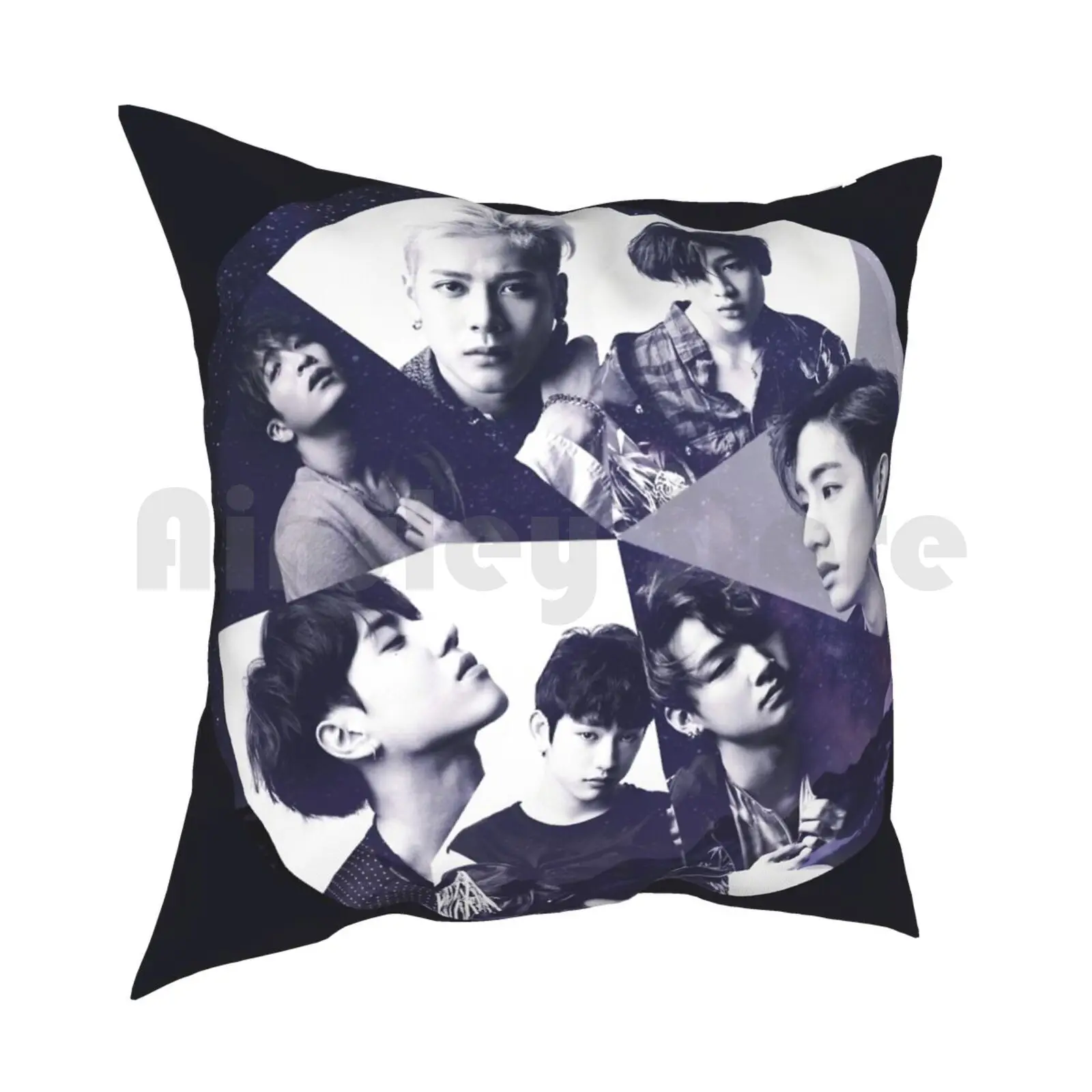 Got7 Pillow Case Printed Home Soft DIY Pillow cover Got7 Jyp Jackson Bambam Mark Jb Got7 Junior Jr Yugyeom Youngjae Kpop