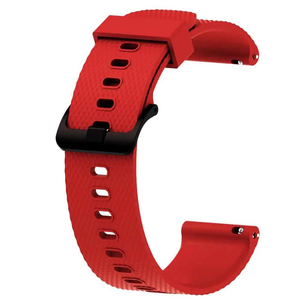 20mm Wrist Strap For Huami Amazfit GTS 4/3/2 Silicone Watch Bands For Amazfit Bip 3 U Pro Bip S Zepp E Sport Waterproof Bracelet