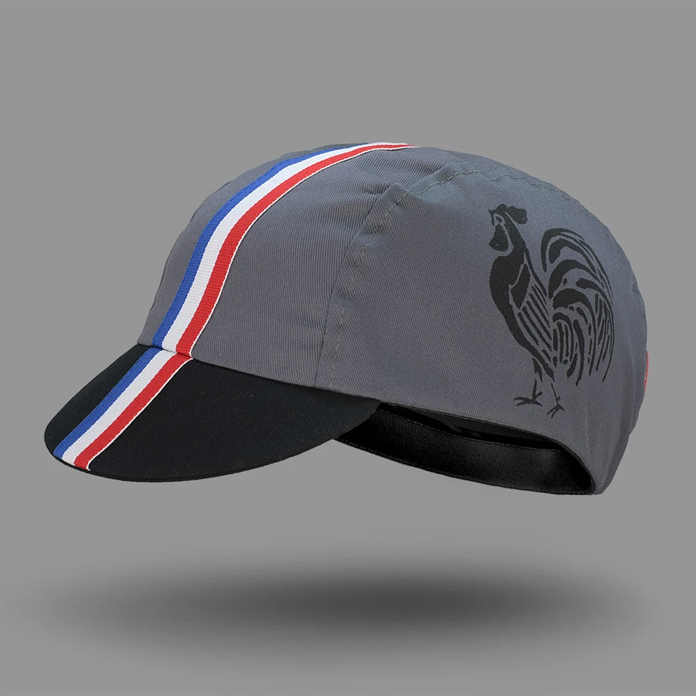 France New Classical Cycling Caps OSCROLLING Gorra Ciclismo Unisex