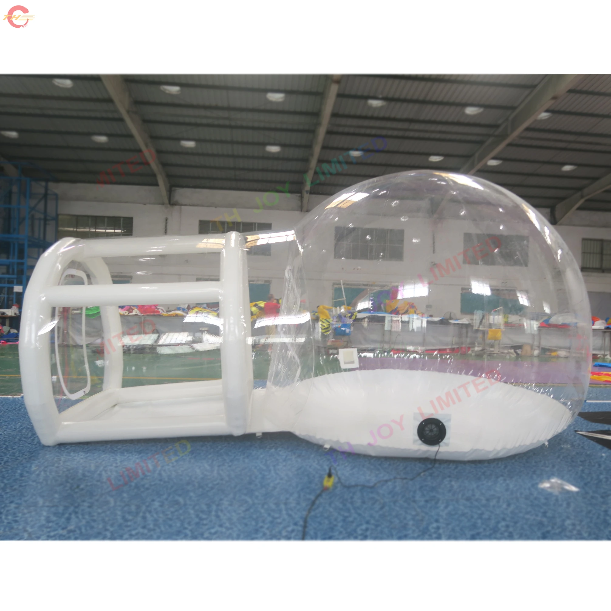 

Free Door Shipping 5m Long Transparent Inflatable Bubble Tent For Family Camping Outdoor Clear Bubble Dome Show Room