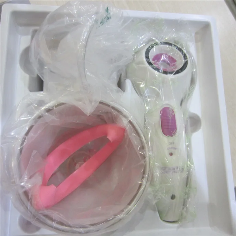 Portable Female Breast Pump Enhancement Chest Enlargement Charge Vacuum Suction Device