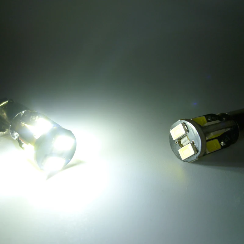 CANBUS LED 5630 8 LED 사이드 웨지 라이트, 내부 신호 램프, 따뜻한 흰색, BA9S BAX9S BAY9S H21W T4W H6W W5W, 12V, 1x