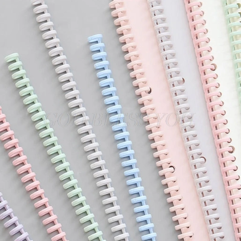 10Pcs 30 Holes Circles Ring Loose-leaf Paper Book Scrapbook Album Binder Spiral A4 Notebook Binding Clips Drop Shipping
