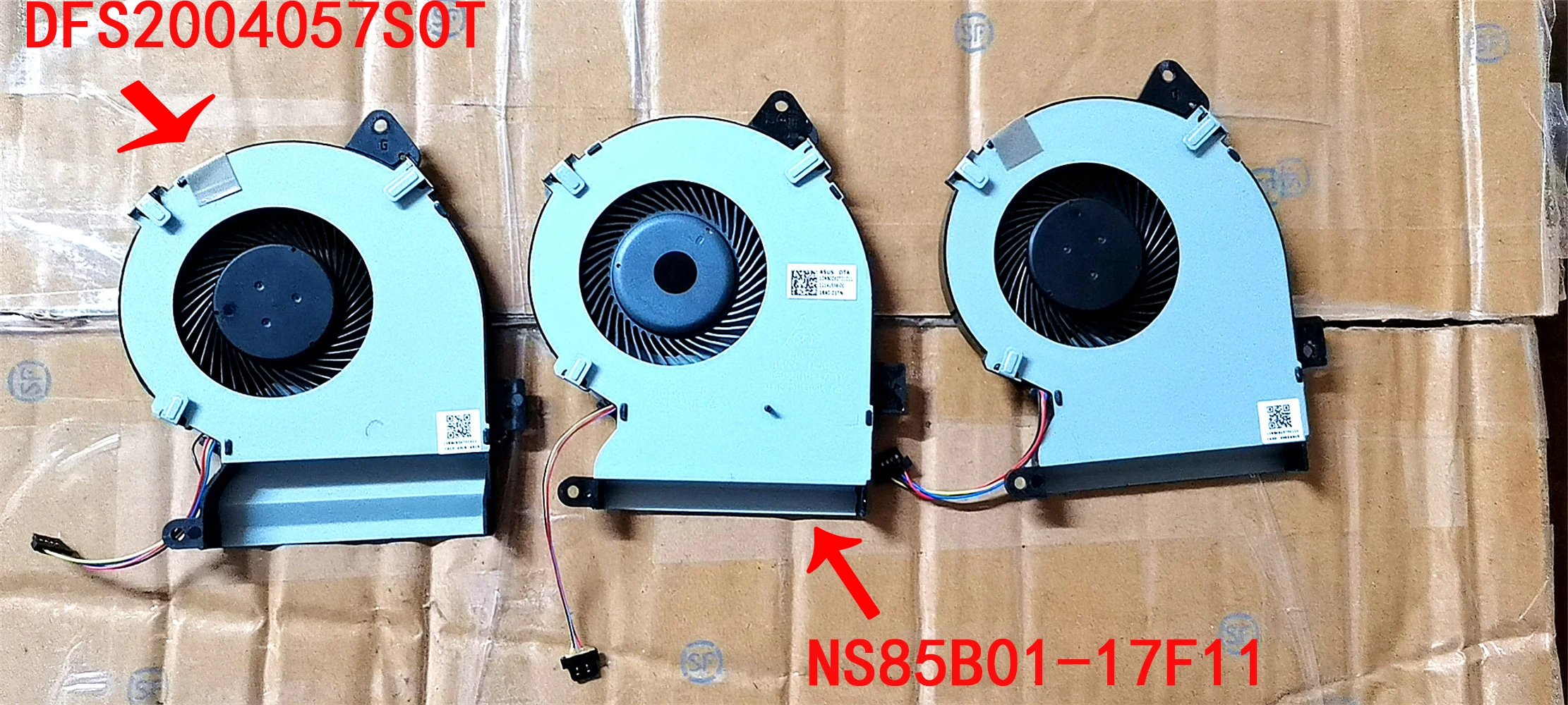 Cooler Fan For ASUS X540SA X540LA X540Lj x540ya X540LJ X540 FL5700 FL5700U FL5700UP NSB85B01-17F11 DFS2004057S0T FHFR FHM7