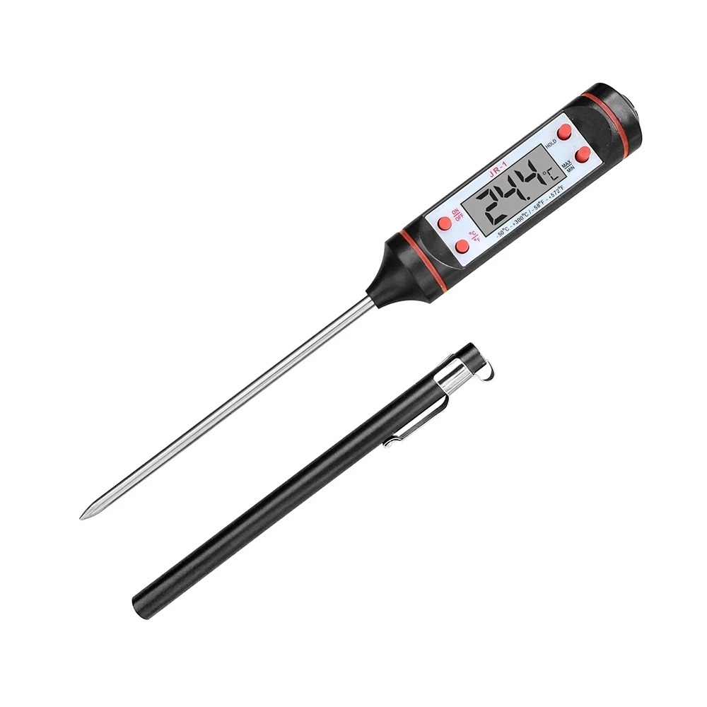 

Electronic Digital Food Thermometer For Cake Candy Fry BBQ Food Meat Temperature Household Thermometers with Long Probe