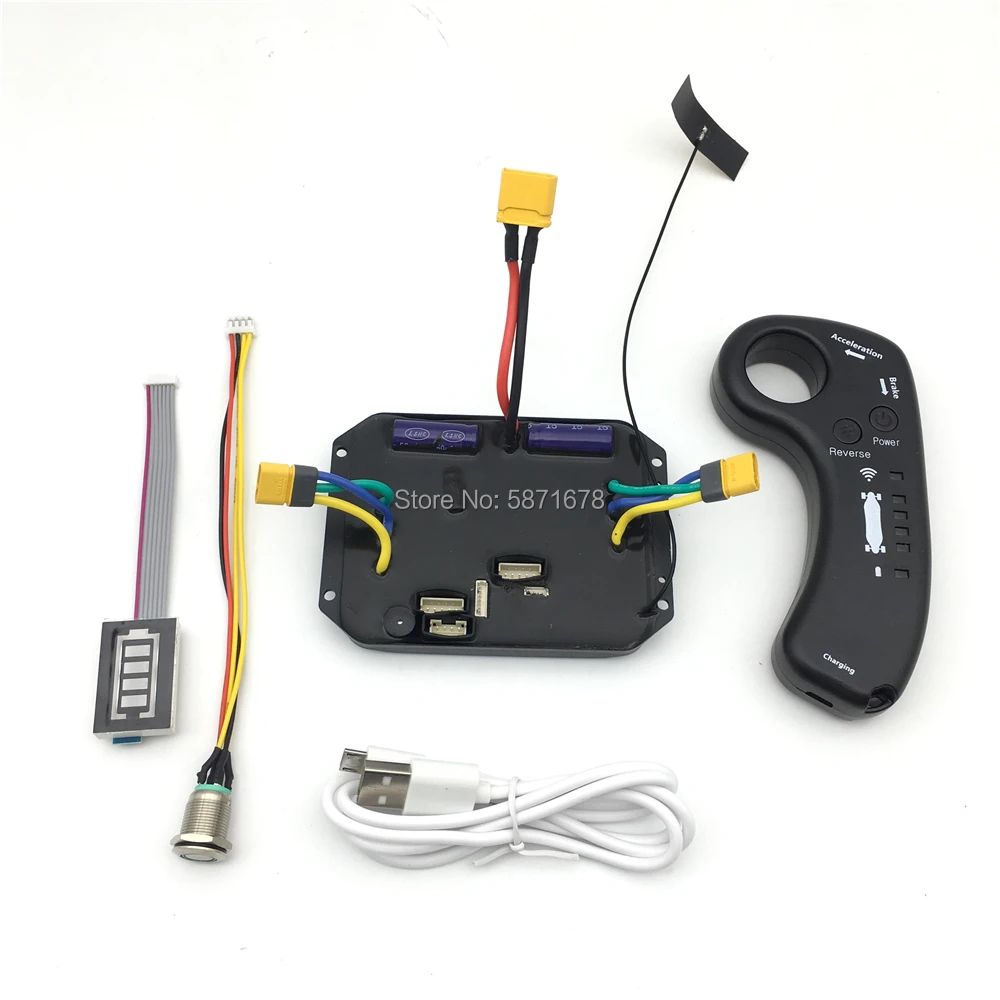 10S  Dual Motor Electric Skateboard Controller Longboard Drive ESC Substitute Control Mainboard Remote Scooter Mainboard