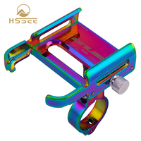 360 Degree Rotating Bike Phone Holder Aluminum Alloy MTB Motorcycle Cell Phone Holder Bicycle Mobile Support Cycling Accessories