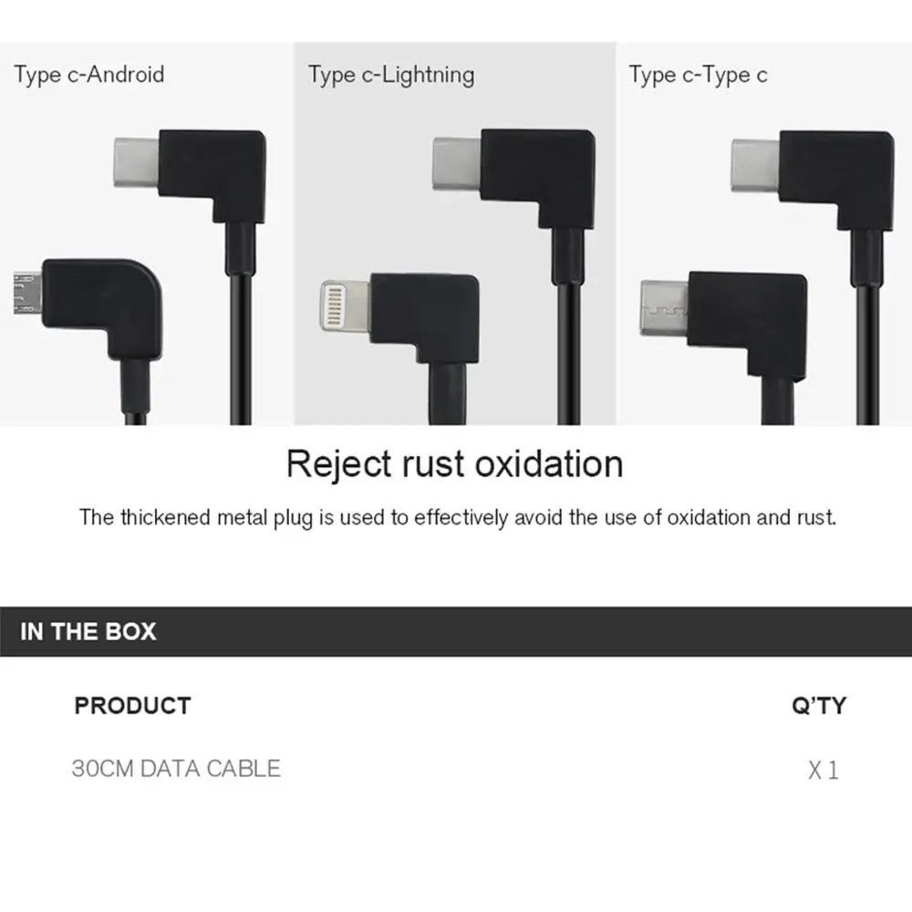 Cavo dati per Mavic Air 2/MINI 2 mini 3 Micro USB tipo-c IOS Android OTG per DJI Air 2s Tablet Smartphone accessori per droni
