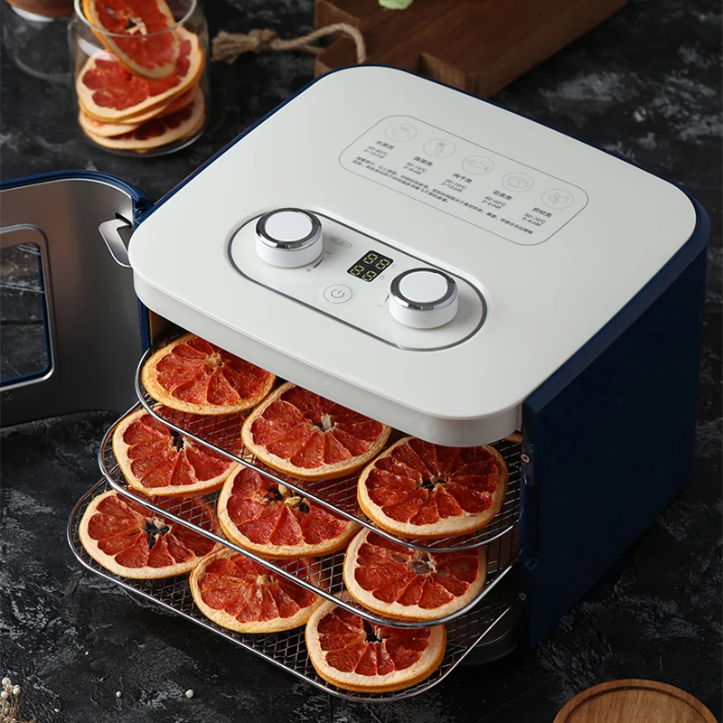 MR6255 MINI Obst Trockner Obst Trockner Haushalt Lebensmittel Dehydration Luft Trockner Kleine Snack Gemüse und Obst Trockner 220V Vier schichten