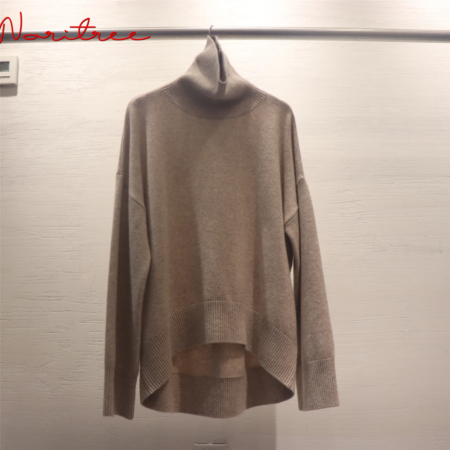 Fashion 100% Cashmere Bat sleeved mink cashmere wool pullover sweater lighter warm Knit Wool Tops female cashmere sweater wy405