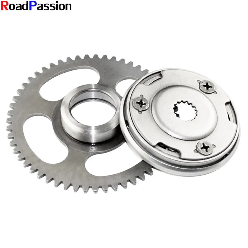 Road Passion Motorcycle One Way Starter Clutch Gear Assy Bead Bearing For YAMAHA Breeze125 Grizzly125 YFM125 YFA125