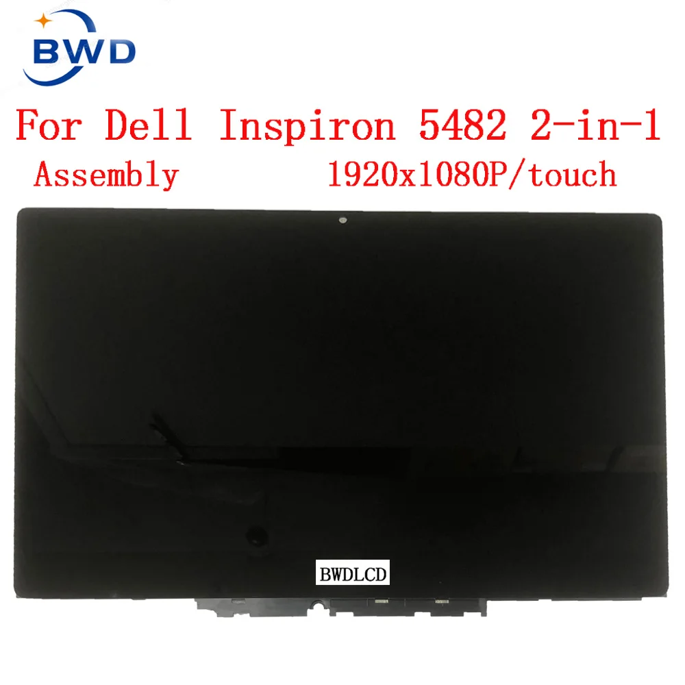 02M68V 2M68V V30K7 For Dell Inspiron 14 5482 5485 P93G P93G001 14“ FHD 1920*1080 LCD Touch Digitizer Screen Replacement Assemble