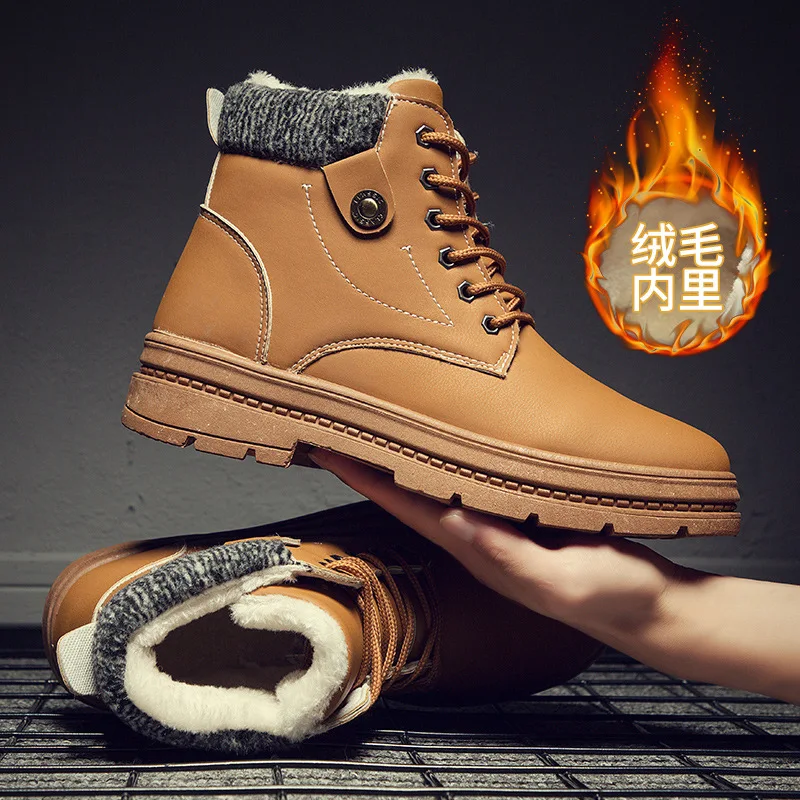 Chất Lượng Cao Nam Giày Bốt Martin Phối Ren Gót Thấp Martens Botas Mujer Mắt Cá Chân Giày Boots Unisex Da PU CLB Chelsea martins Bo