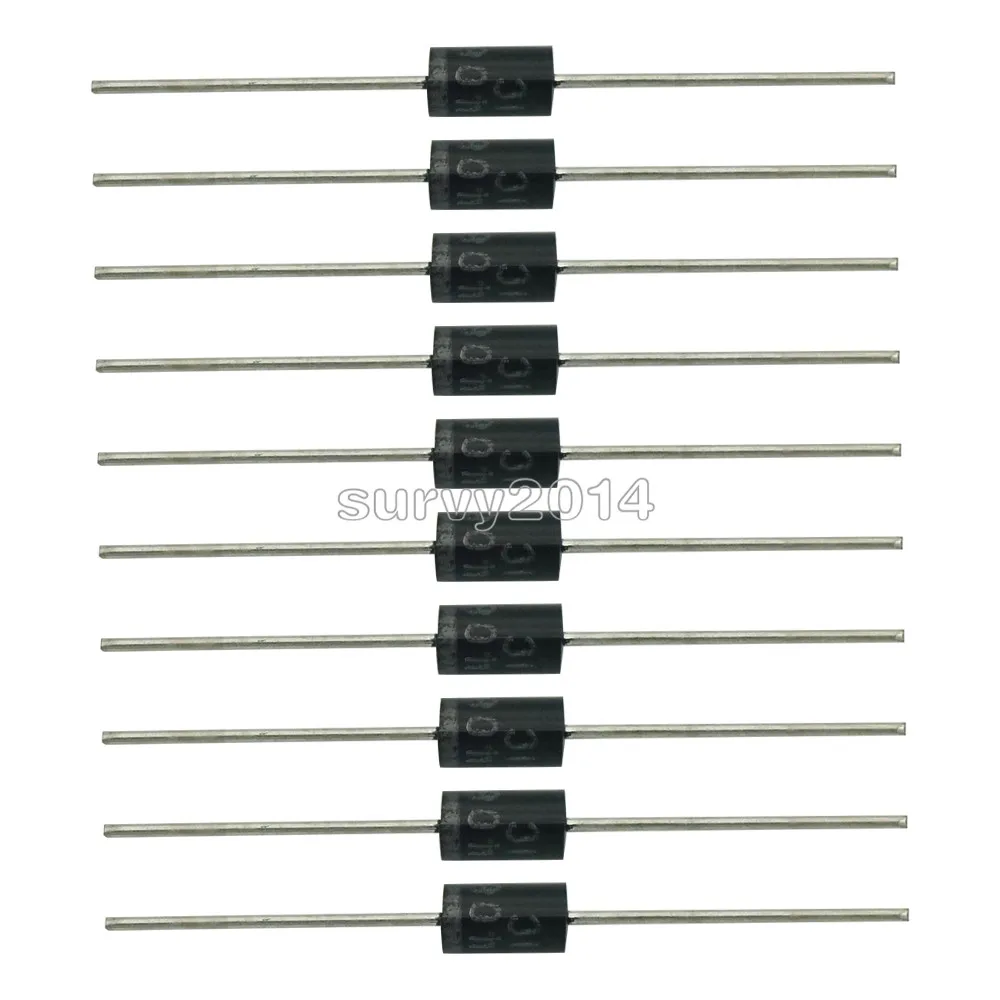 10pcs IN5408 1N5408 3A 1000V DO-27 Rectifier Diode NEW DO-27