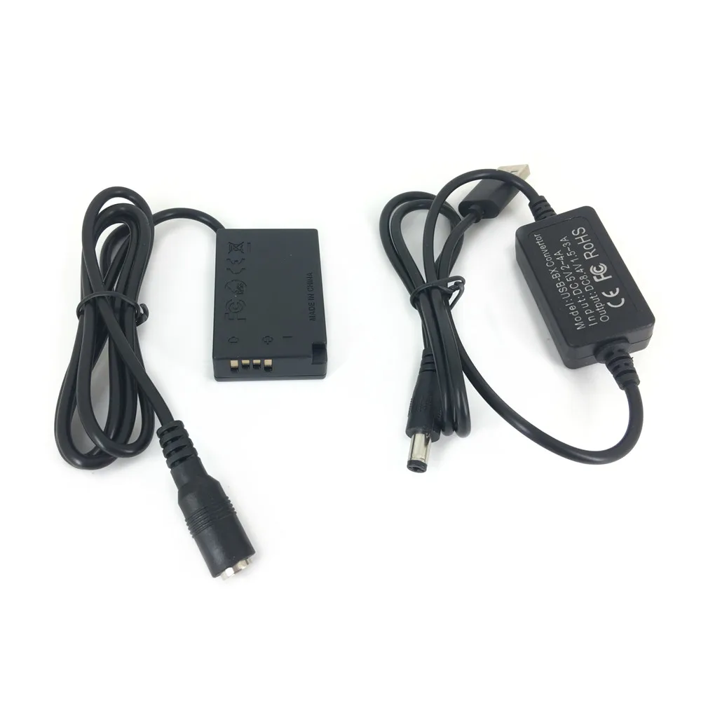 LP-E17 LP E17 Dummy Battery + USB Adapter Charging Cable for Canon EOS RP 77D 850D Kiss X10i X9i X8i Camera Power Bank as DR-E18