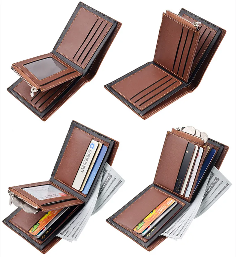 2024 New Zip Around Wallet Id Card Wallet High Quality Wallet Credit Card Holder Wallet Wallet With Coin Pocket Wallet