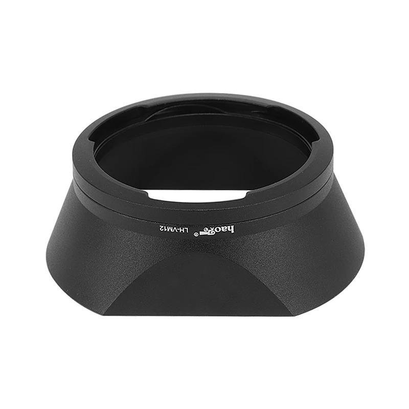 Haoge Bayonet Square Metal Lens Hood Shade for Voigtlander Ultron 28mm F2 Type I & II Aspherical Vintage Line VM Lens