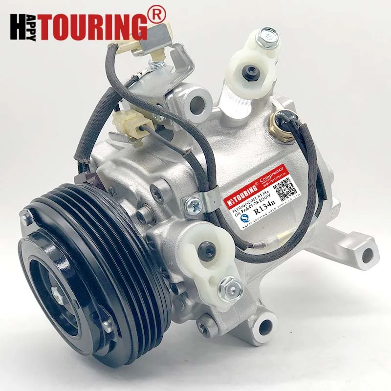Compresor A/C SV07C para Toyota Passo Daihatsu Terios/Boon/Sirion Subaru Justy 447190-6620 88310-B1070 447260-5054, embrague 4PK