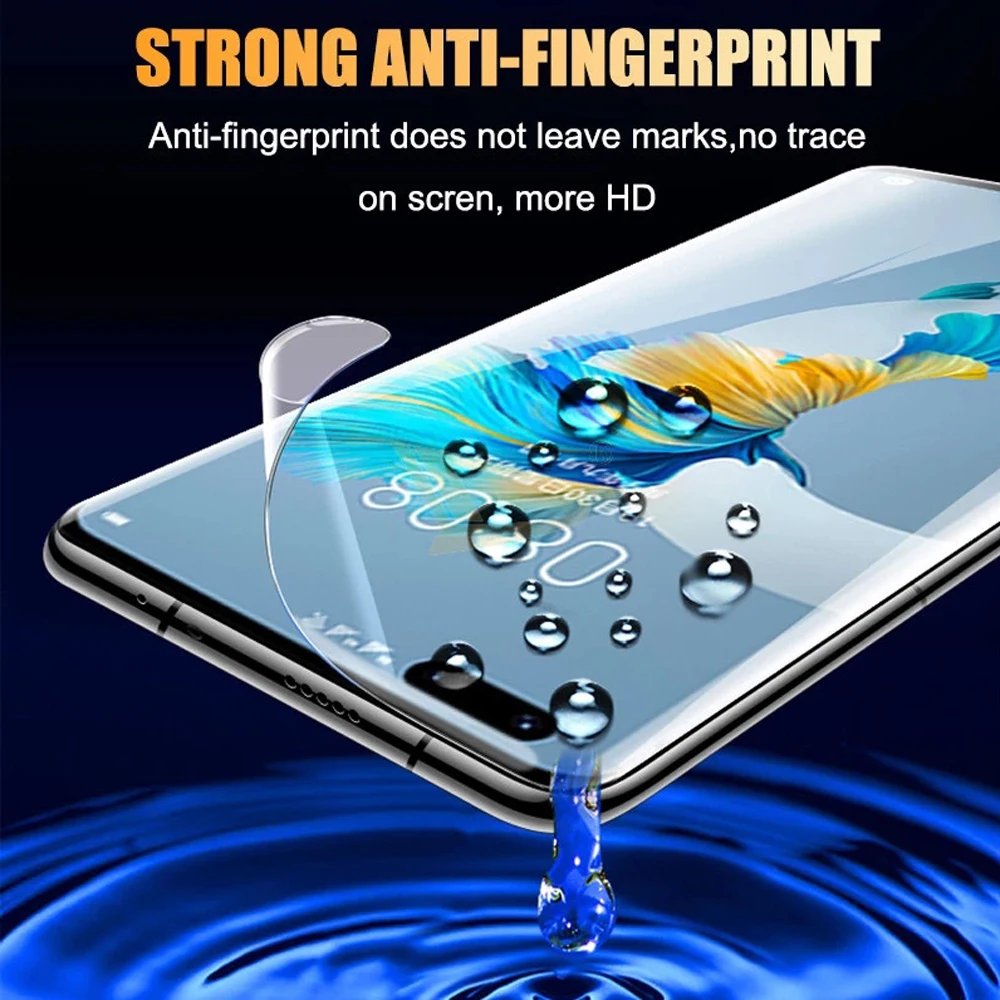 soft full cover phone screen protector for huawei mate 20 pro 20X 30 lite 30E 40 pro RS plus hydrogel protective film Not Glass