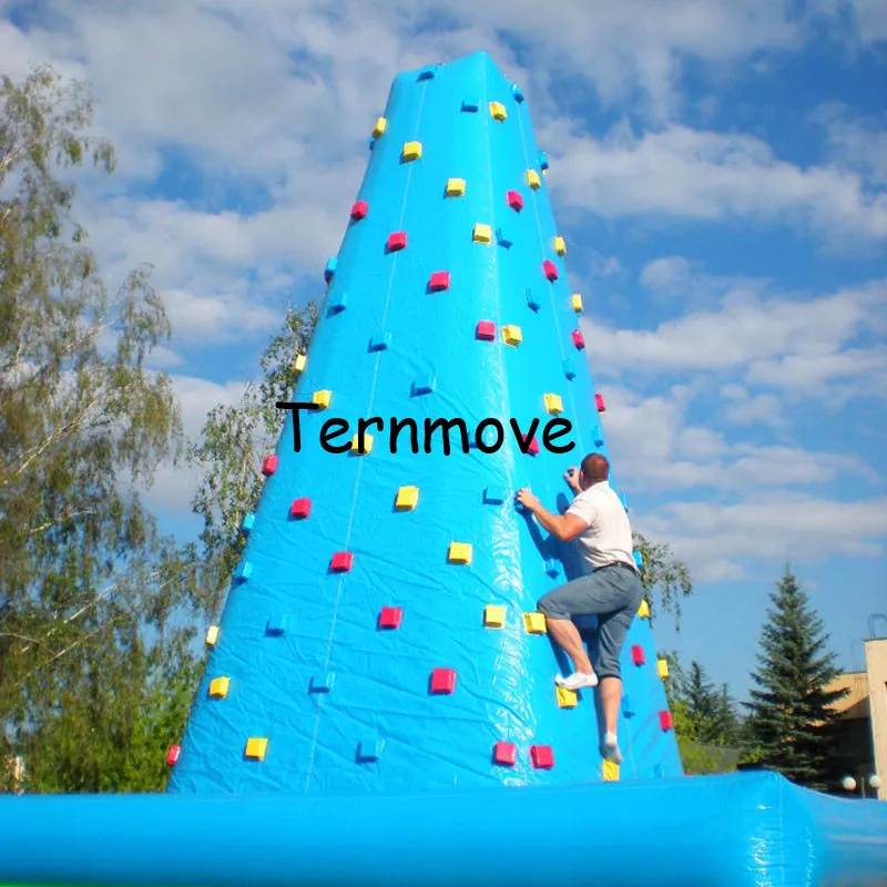 Sports Equipment Inflatable Climbing Mountain Indoor Rock Climbing Wall Bouncy Climbing Walls Inflatable Mountain