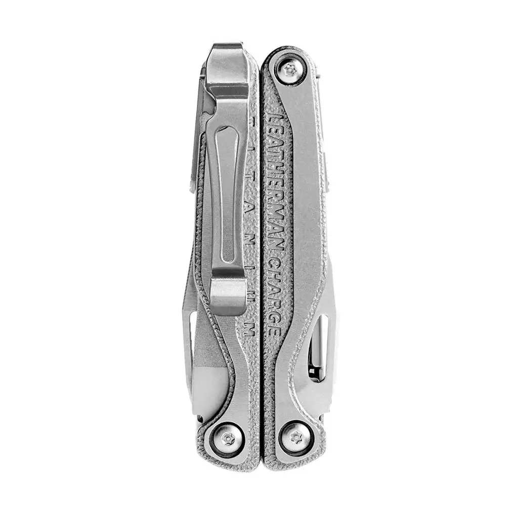 Imagem -03 - Leatherman Charge Plus Tti Titanium Multitool com Tesoura Cortadores de Arame Substituíveis Premium Aço Inoxidável