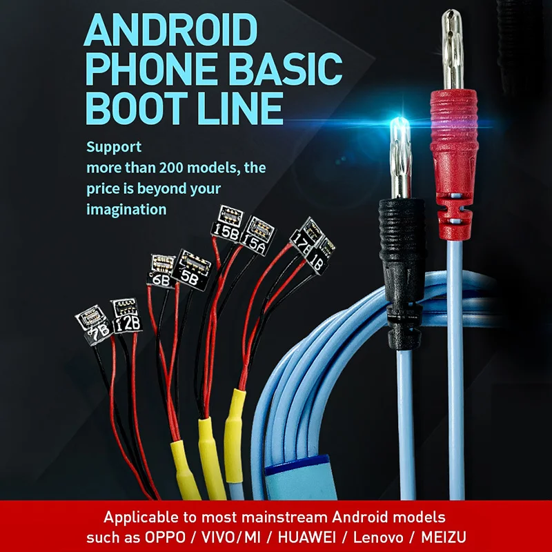 Кабель для ремонта блока питания iBoot Line SUNSHINE мобильный телефон, для Android, Huawei, Samsung, Xiaomi, Vivo, Oppo SS-905F