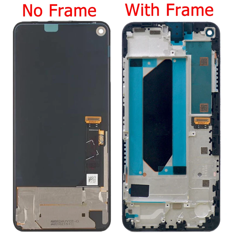 Pixel 4A LCD For Google Pixel 4A 4G 5G LCD Display Screen With Frame Pixel 4A 4G 5.81