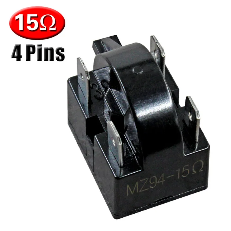 4PIN 22 Ohm Refrigerator Compressor PTC Starter Relay Parts for Refrigerator Parts